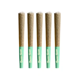 Infused 5-Pack Jack Herer Sativa Pre-rolls - Energy and Creativity Cannabis Product